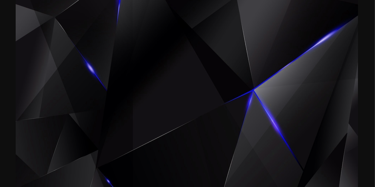Discord Black and Blue Shards Background