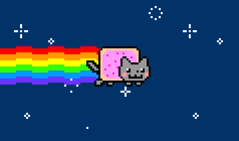 Nyan cat Youtube Logo