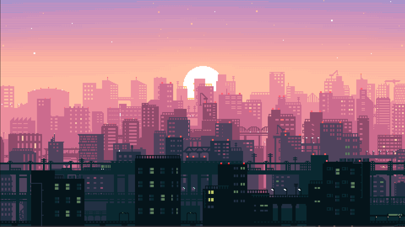 pastel city - google docs