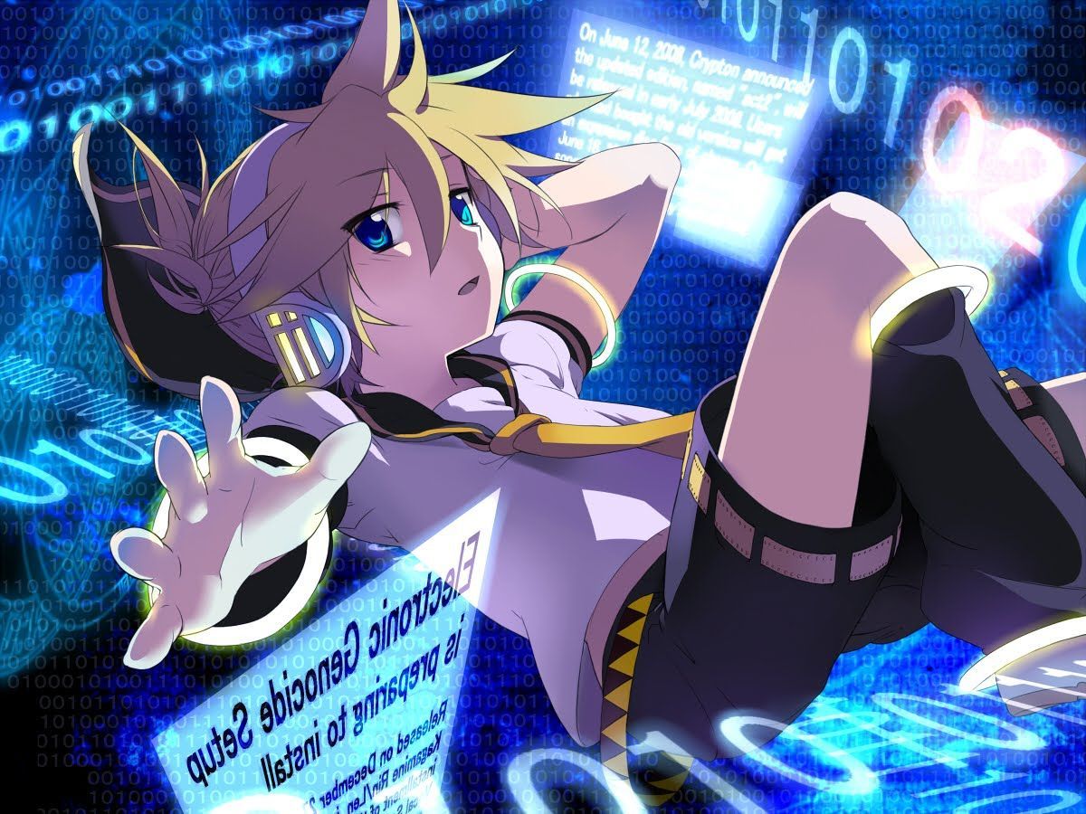 Kagamine Len Roblox wallpaper