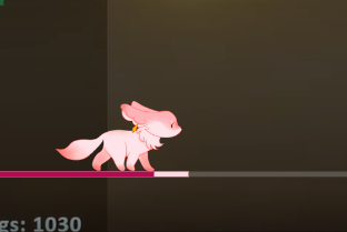 Yae Miko fox form progress bar (smaller version)