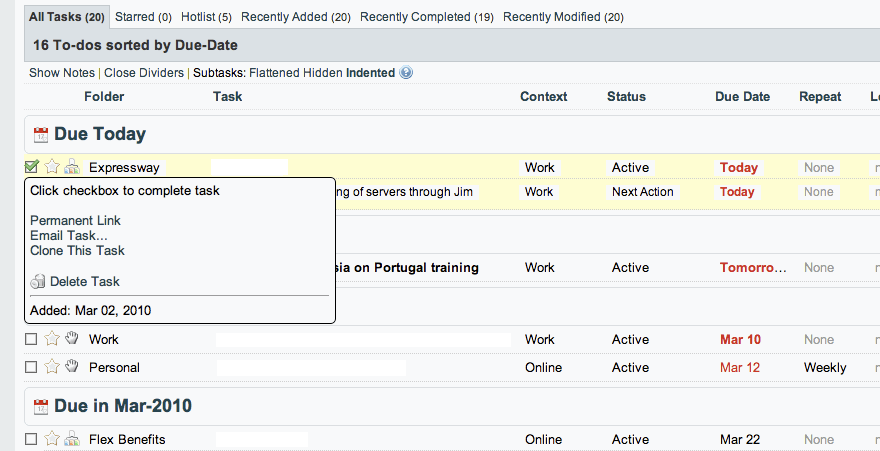 Toodledoish - Plus 2