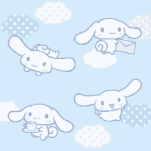 cinnamoroll flying