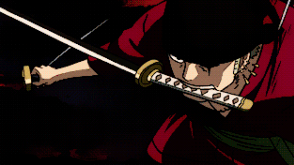Zoro Blue Bird (gif)