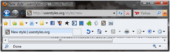 Hide Menubar(obsolete in Firefox 3.6+)