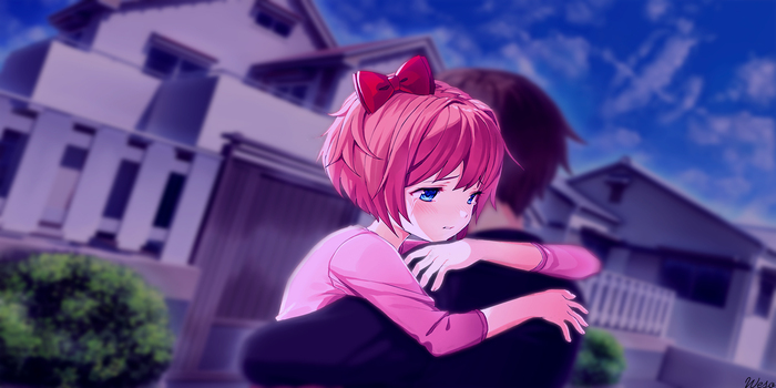 DDLC - Sayori Roblox Wallapaper