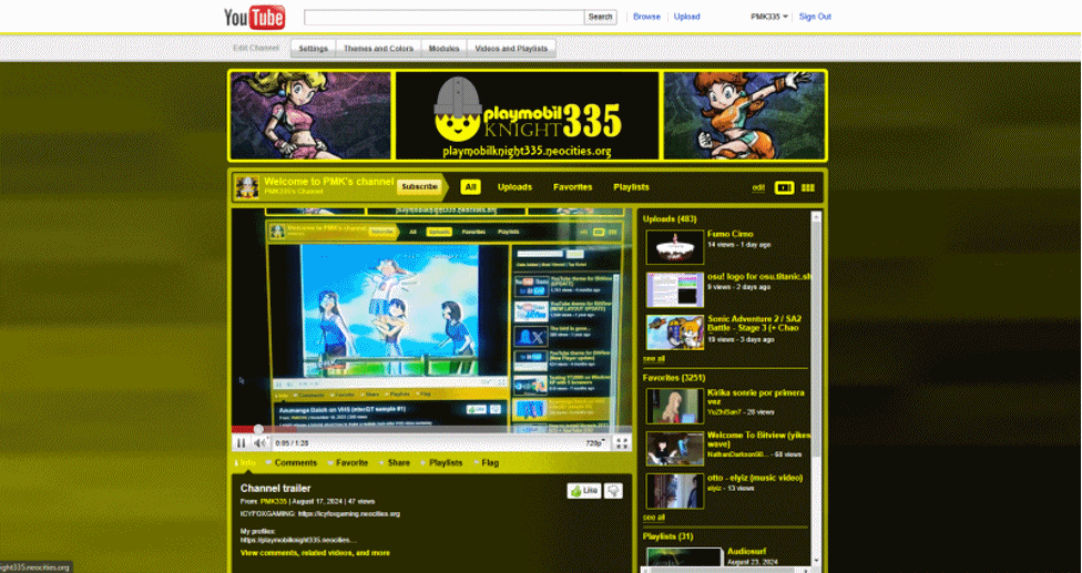 YouTube Theme For Bitview