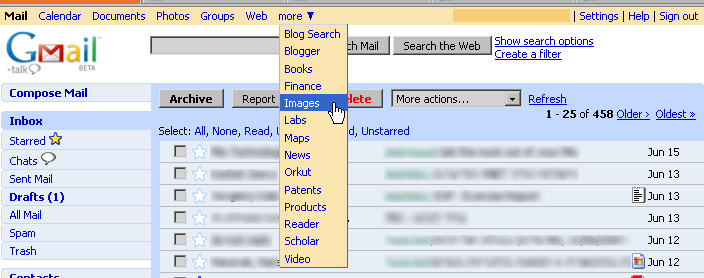 Gmail - Customize new header line.