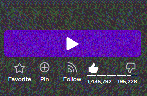 Purple-Blue-Pink Roblox PlayButton