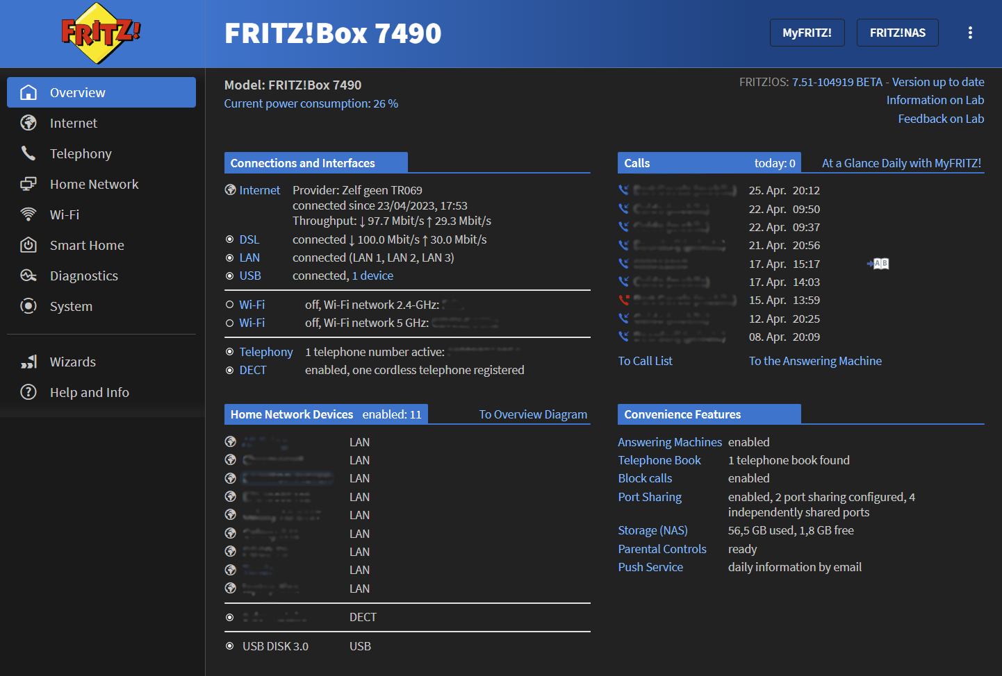 Fritz!Box Dark (FRITZ!OS 7.50+)