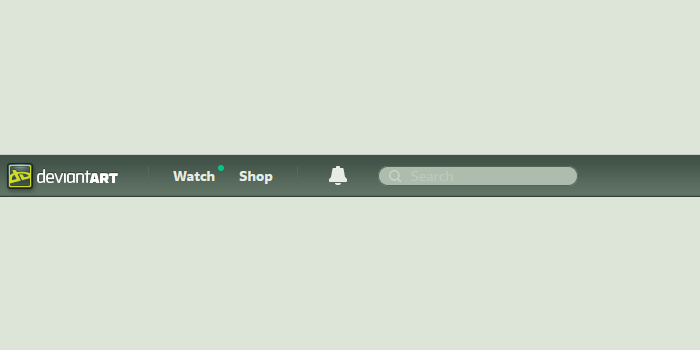 DeviantArt - V7 Style Header