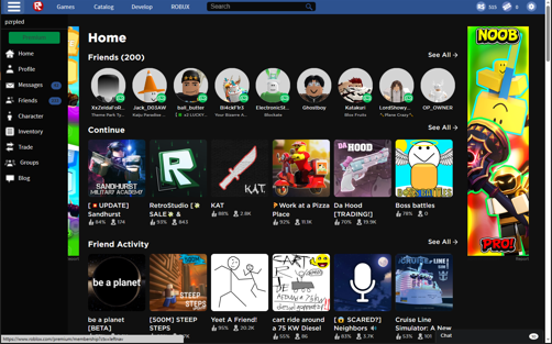 2014 Roblox (Dark Theme)