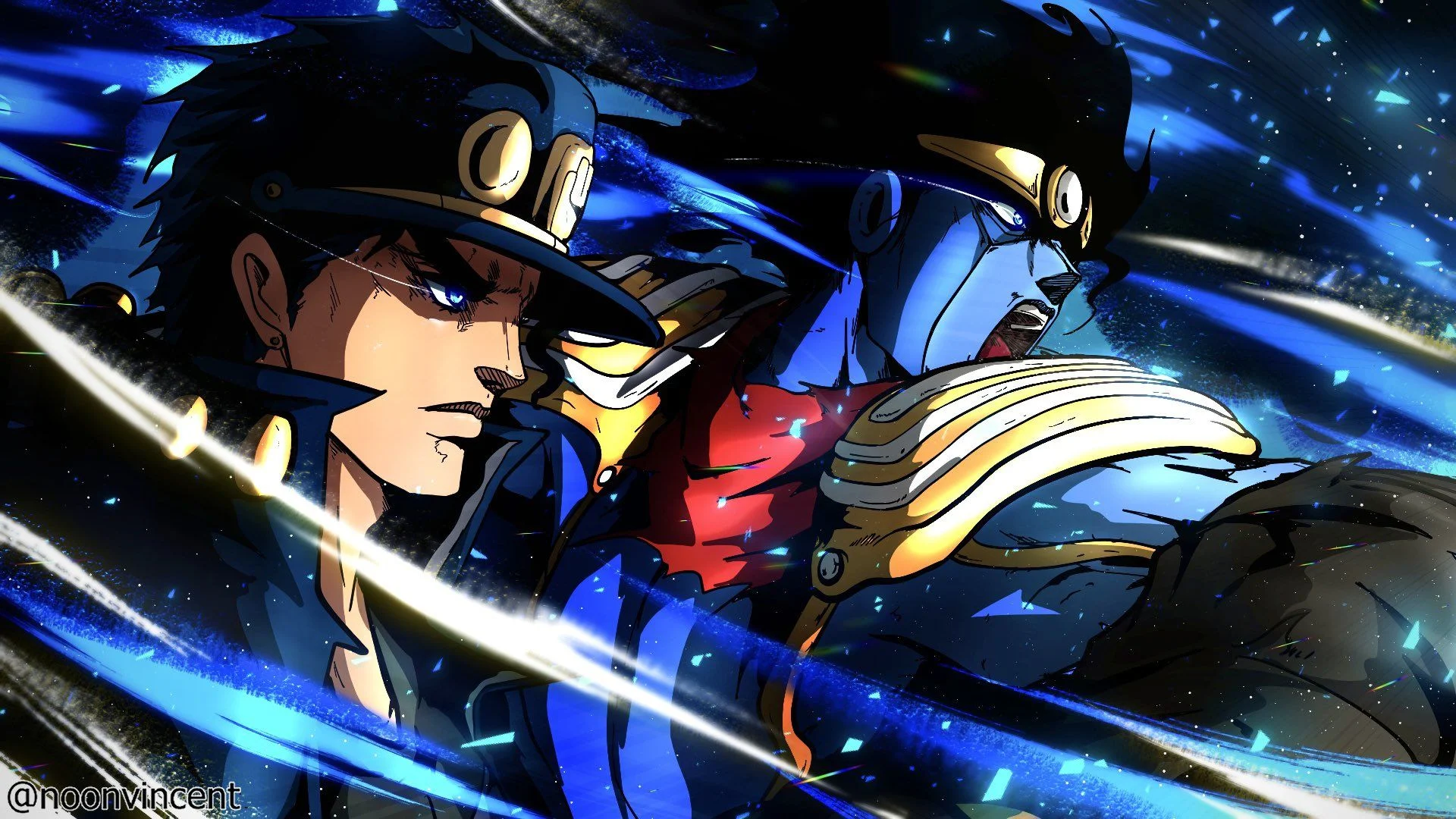 Jotaro and Star Platinum - Roblox