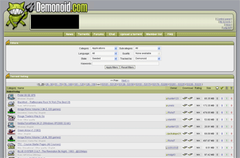 Website cleanup - www.demonoid.com