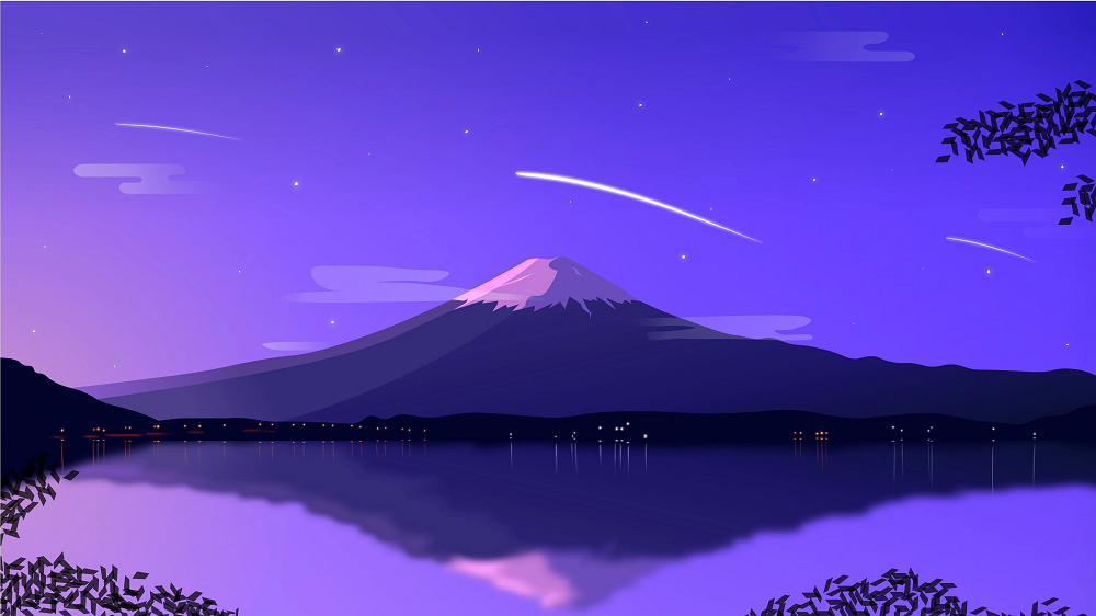 Mount fuji minimalist