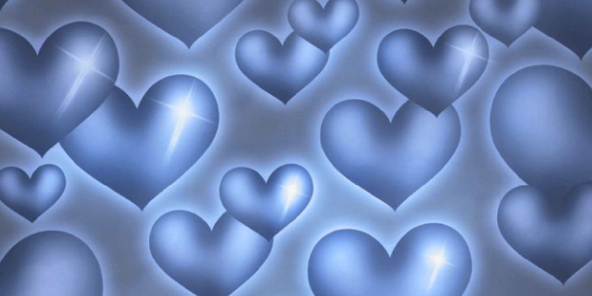♡Blue Hearts - Roblox background