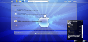 Facebook Skin : GL0SSY APPLE