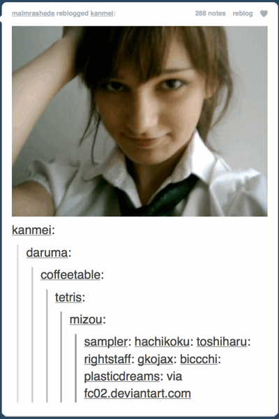 tumblr dashboard large font