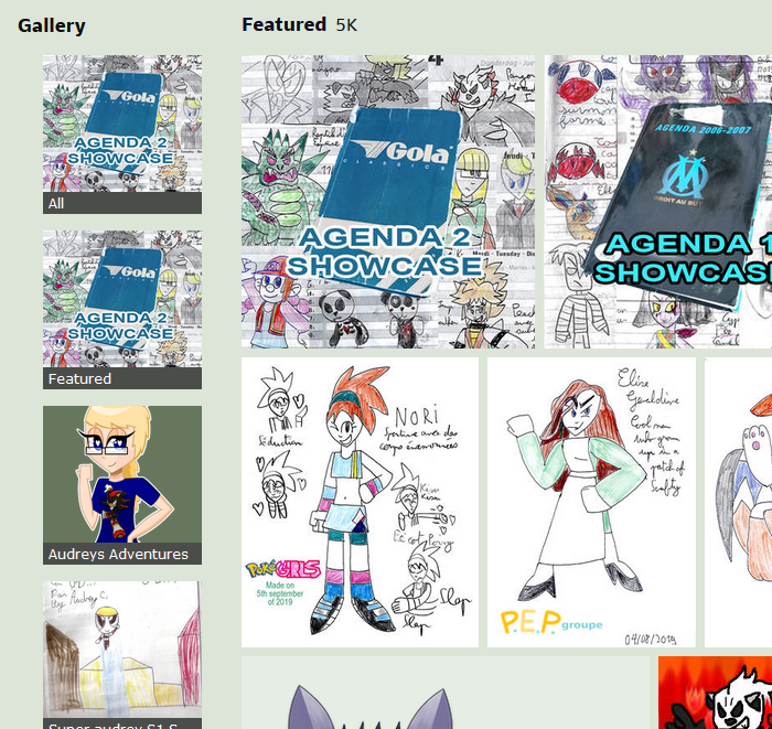 DeviantArt - V7 Folder Buttons with Thumbnail