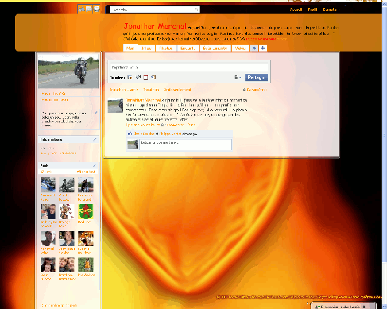 Facebook Dark and Love, similar? By Hornetovore =D