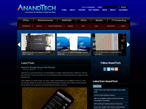 SKYY's Dark AnandTech