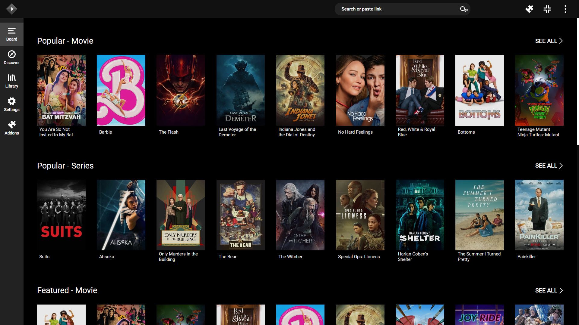 Stremio Dark (v5 - OLD)