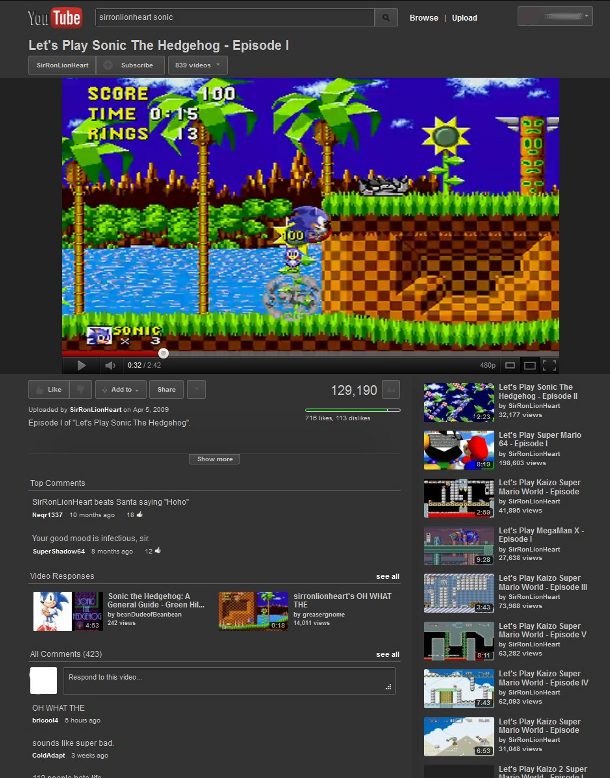 Youtube − Dark Gray 2012