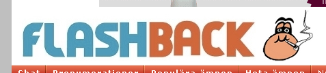 Flashback April fools day logo