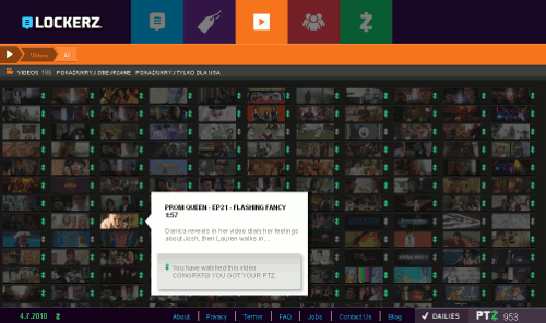 piotros's lockerz play video all