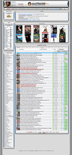 Allotracker - Theme bleu