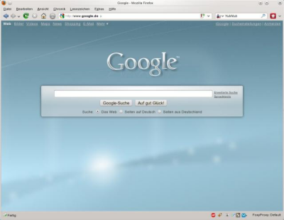 Google Web Search - KDE SC 4.4, 1/2