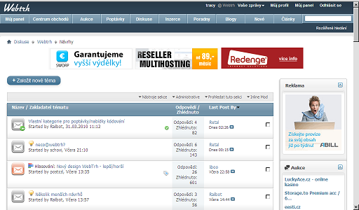 Webtrh.cz - vB4 oldschool