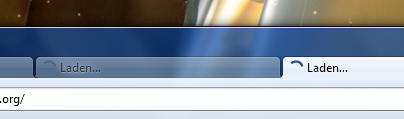 Firefox | Loading Throbber Nr. 2 (Chrome Blue)