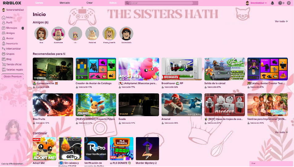 Roblox - The Sisters Hath