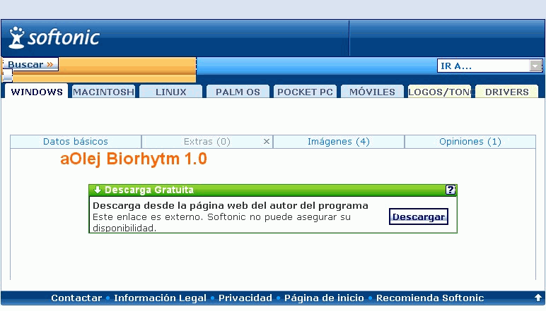 Softonic.com download page cleaned