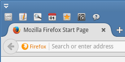 Iconified menubar items for Firefox [Linux]