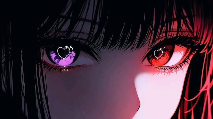 eyes anime girl