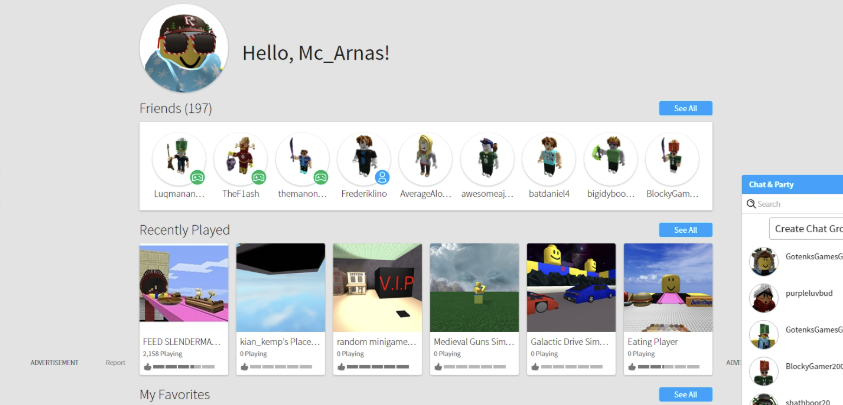 Roblox 2016 style thing