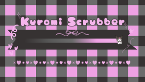 Kuromi YouTube Progress Bar Scrubber