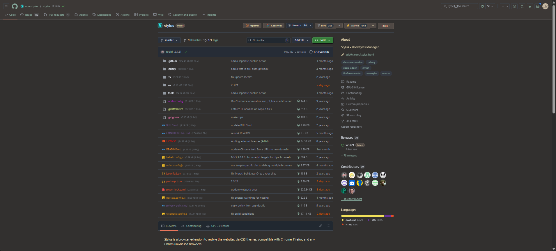 GitHub — Gruvbox Dark Soft
