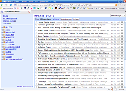 Google Reader vertical space maximiser