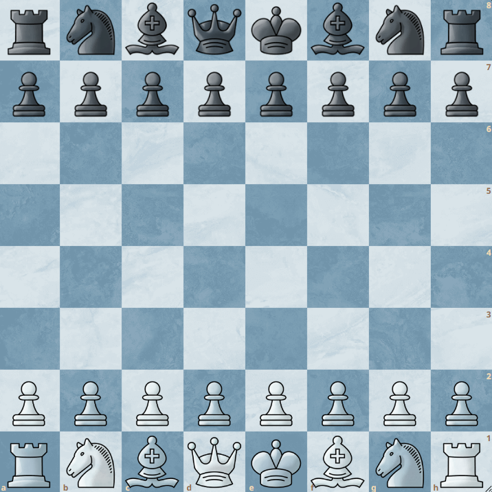 Icy sea chessboard, UPDATED (WORKS)