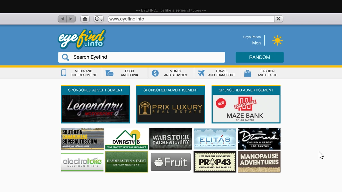 GTA browser