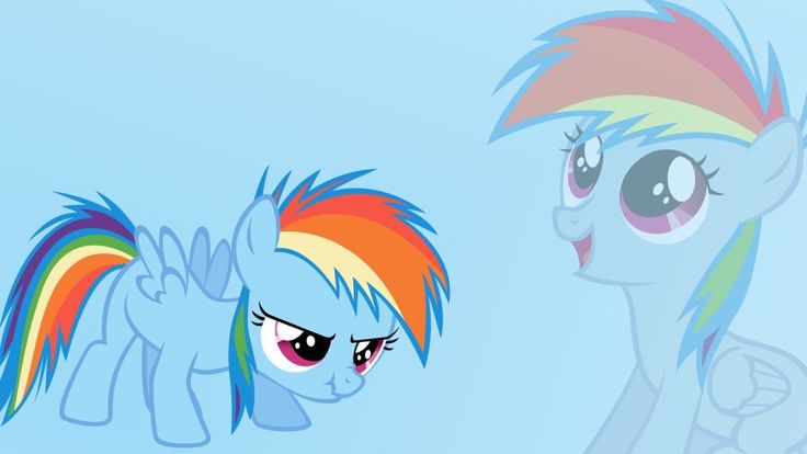 Rainbow Dash, Roblox Background.