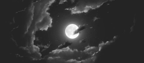 Moonlit clouds theme