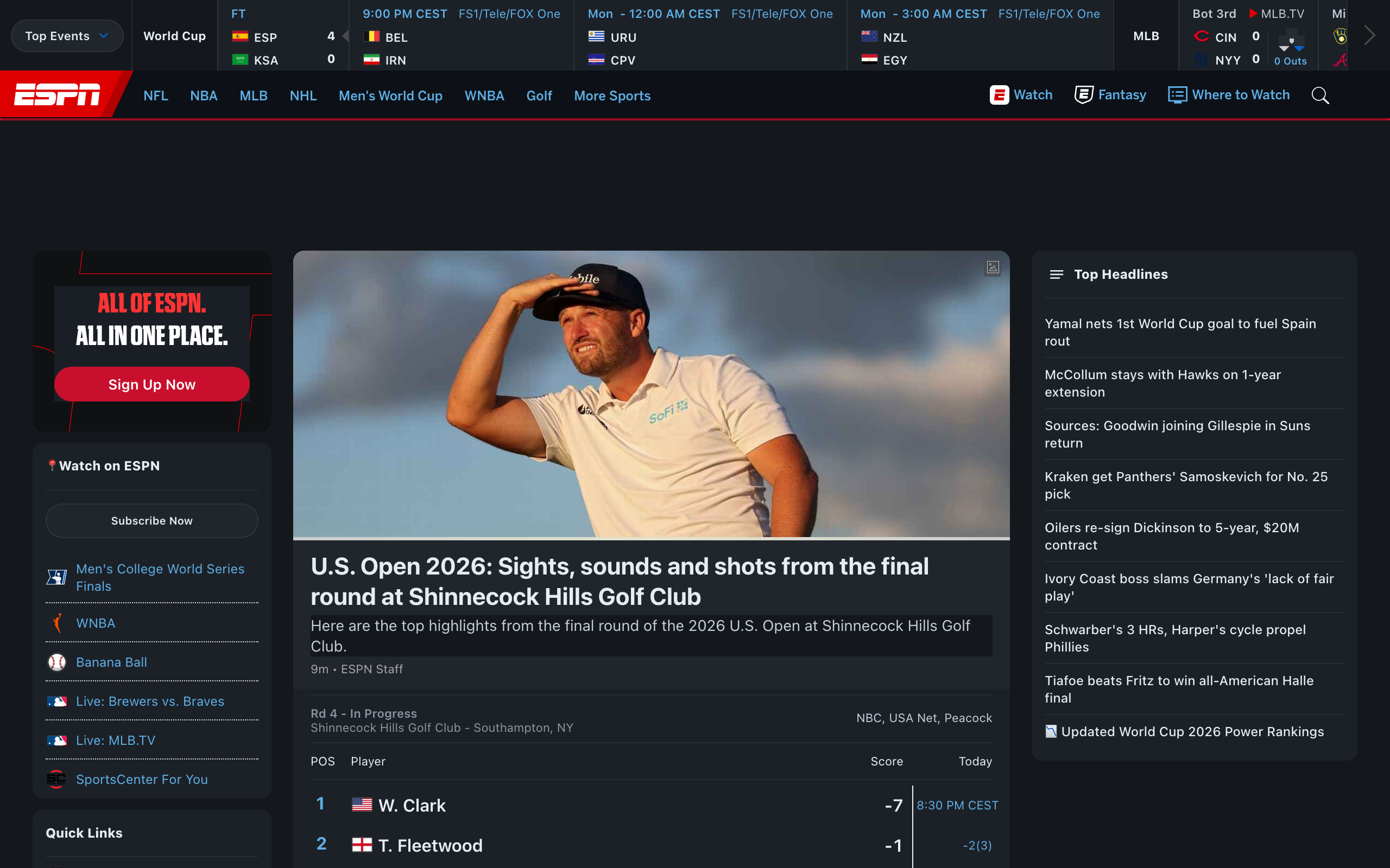 ESPN Dark