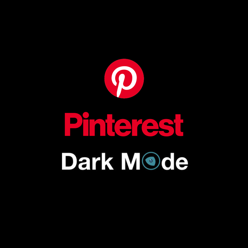 Black Pinterest Theme