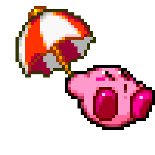 Kirby Umbrella YouTube Progress Bar ♡