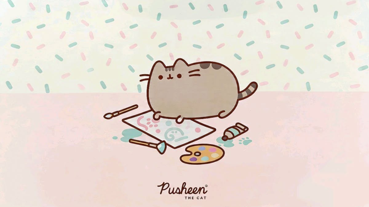 pusheen wallpaper