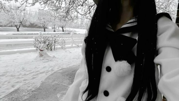lost in the snow.